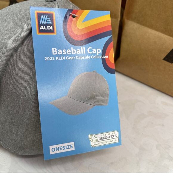 Aldi Baseball Cap from the 2023 Aldi Gear Collection with Smiley Face - Picture 3 of 9